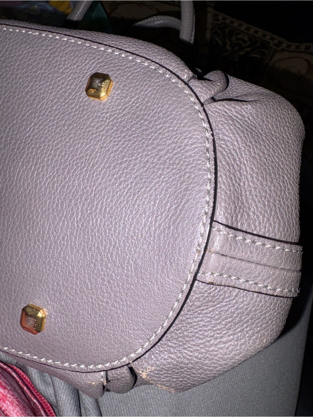 Mcm Gray Women's Top-Handle Satchel Bag with crossbody strap - Picture 11 of 16